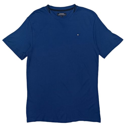 Camiseta azul sólido