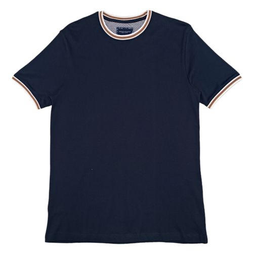 Camiseta navy sólida