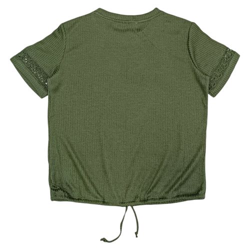 Blusa verde sólida