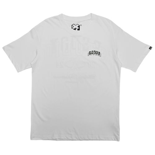 Camiseta estampada blanco