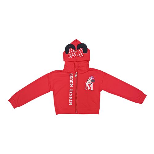 Hoddie rojo estampado