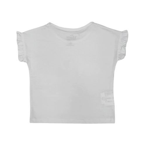 Blusa blanca estampada