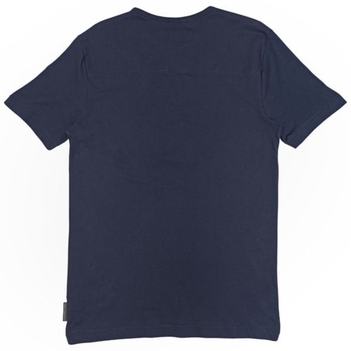 Camiseta navy estampada