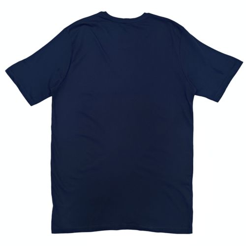 Camiseta navy estampada