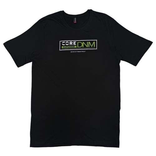 Camiseta negro estampada