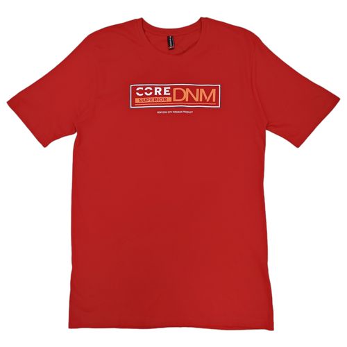 Camiseta rojo estampada