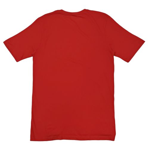 Camiseta rojo estampada