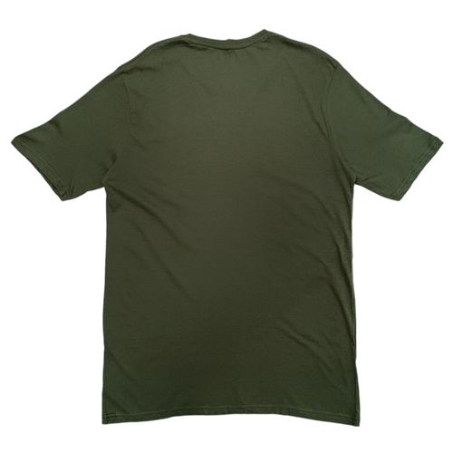 Camiseta estampada verde