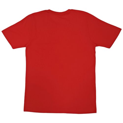 Camiseta rojo estampada