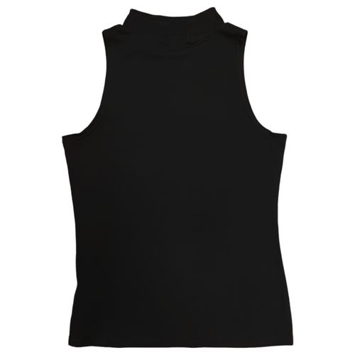 Blusa sólida negro