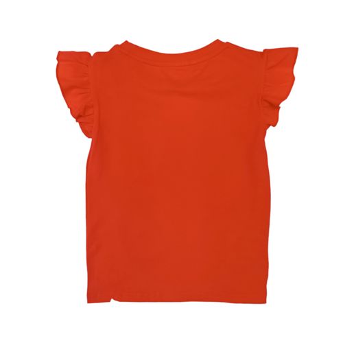 Blusa roja estampada