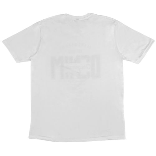 Camiseta blanca estampada