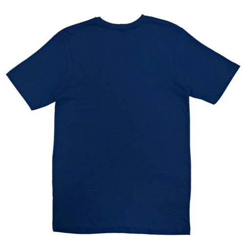 Camiseta azul sólido