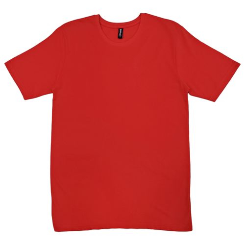 Camiseta rojo sólido