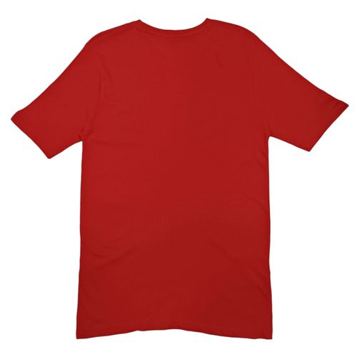 Camiseta rojo estampada