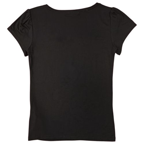 Blusa negro sólida