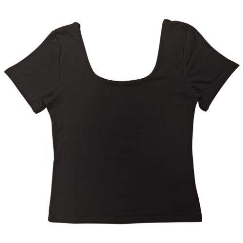 Blusa negro sólida