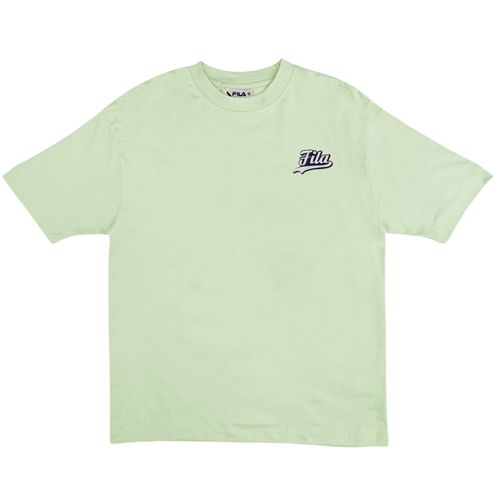 Camiseta estampada verde limón