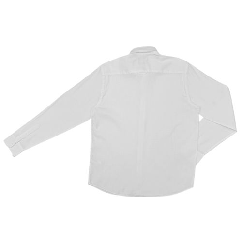 Camisa blanca sólida