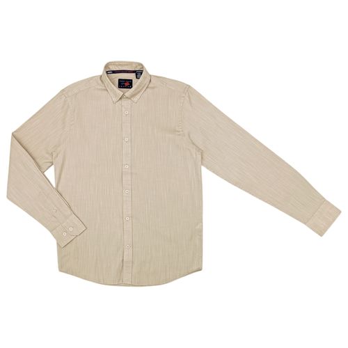 Camisa beige sólida