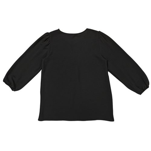 Blusa negro calada