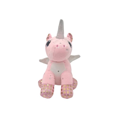 Peluche unicornio rosa