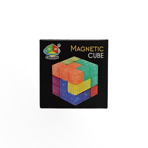 Cubo magnético multicolor