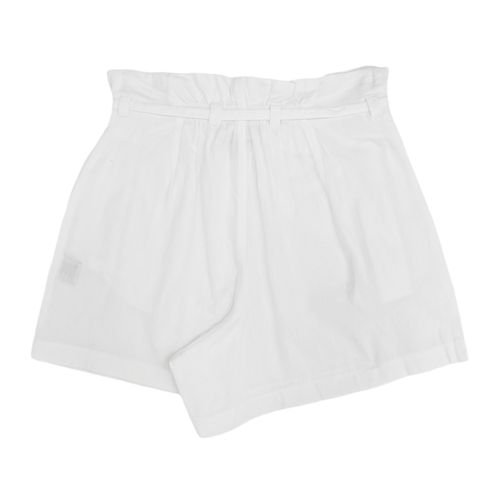 Short blanco sólido