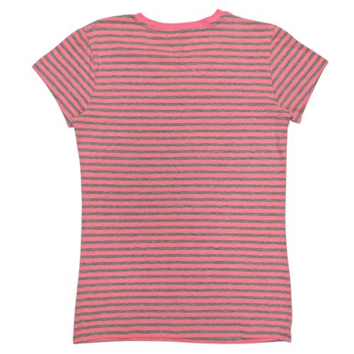 Camiseta Fucsia rayada