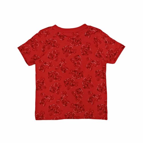 Camiseta roja con textura