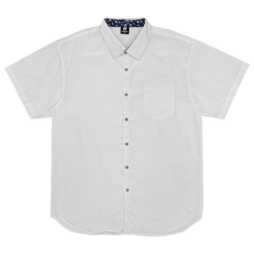 Camisa blanca sólida