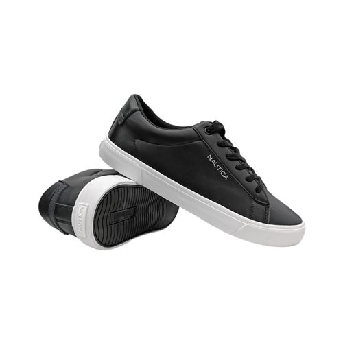 Sneakers negros con textura