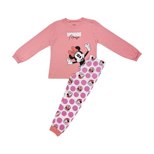 Pijama estampada rosa