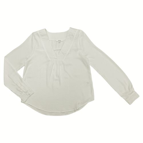 Blusa blanca sólida