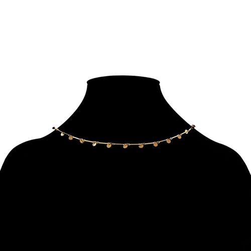 Collar dorado con dije