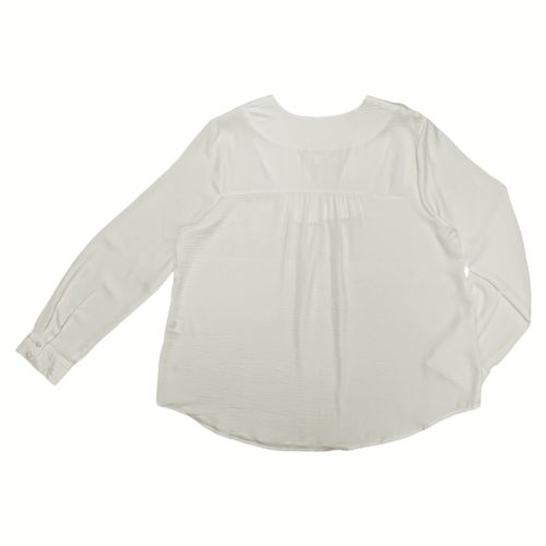 Blusa curvy ivory sólido