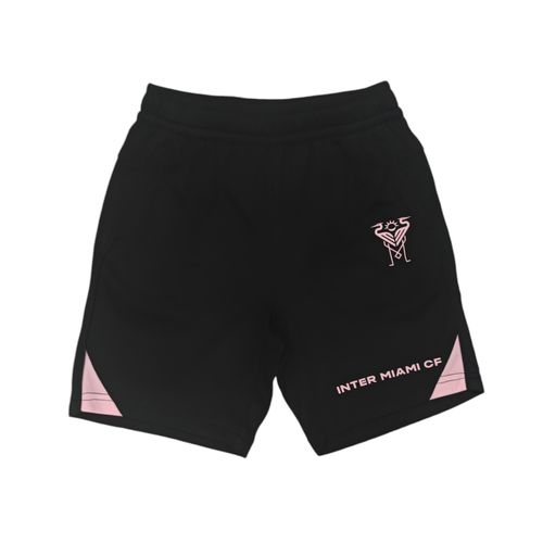 Short deportivo negro estampado