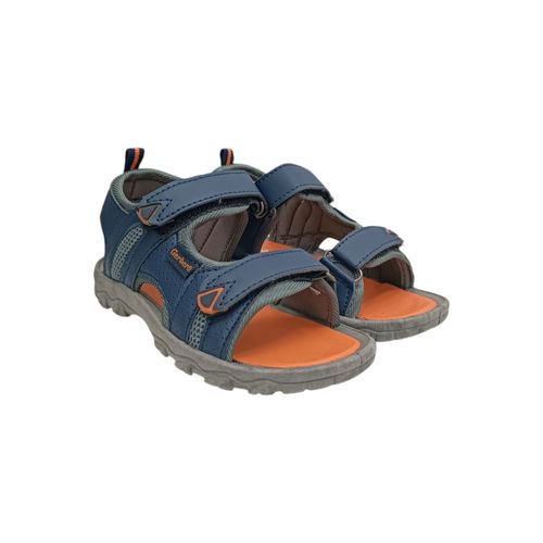 Sandalias navy con textura