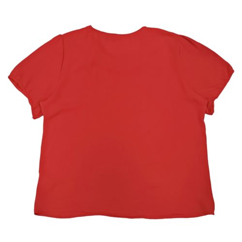 Blusa roja sólida