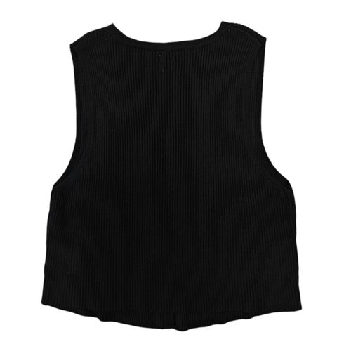 Blusa negra con textura