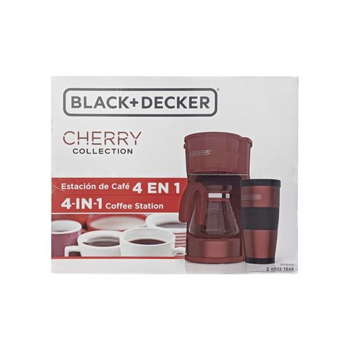 Cafetera Black and Decker Rojo 5 tazas 120V