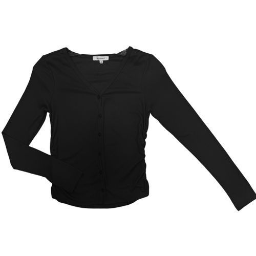 Blusa negra sólida