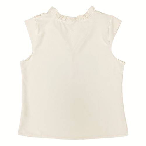 Blusa ivory sólida