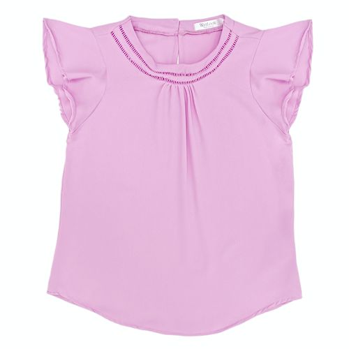 Blusa rosa sólida