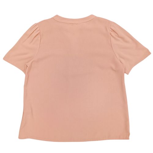 Blusa sólida rosa