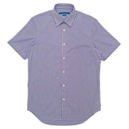 Camisa casual cuadriculada multicolor