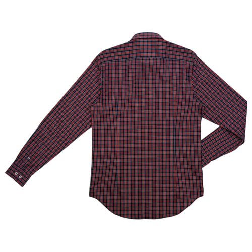 Camisa casual multicolor cuadriculada