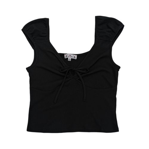 Blusa negro con textura