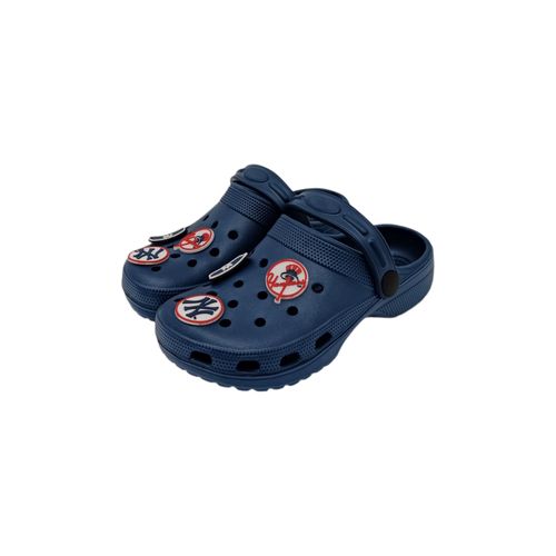 Sandalias navy estampada