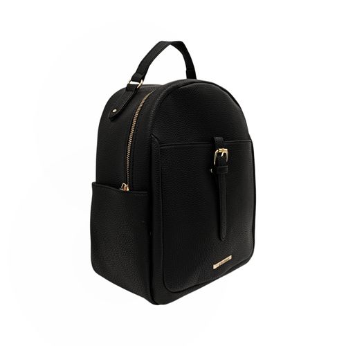 Back pack negra con textura